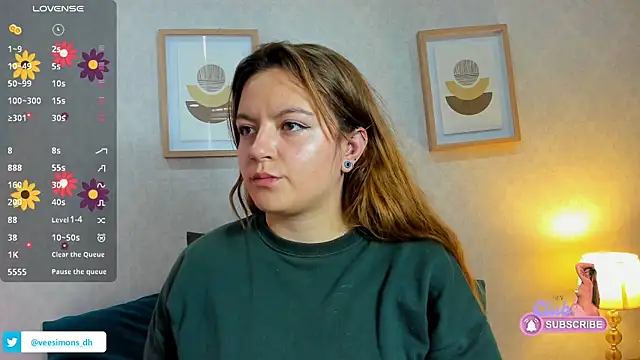 Veronica simons online show from March 21, 2025, 7:35 pm