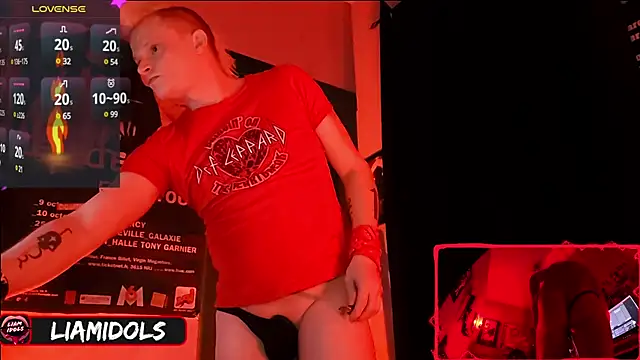 LiamIdols online show from January 19, 2025, 12:59 am