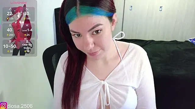 diosa a  online show from July 4, 2026, 2:07 am