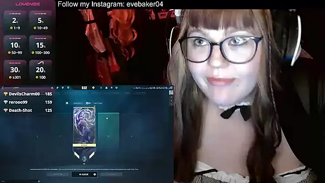 EveBaker04 online show from March 14, 2025, 9:10 pm