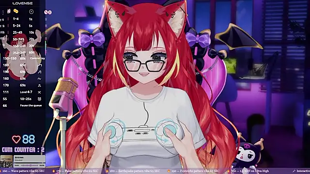 LewdKira VT online show from March 28, 2026, 6:31 pm