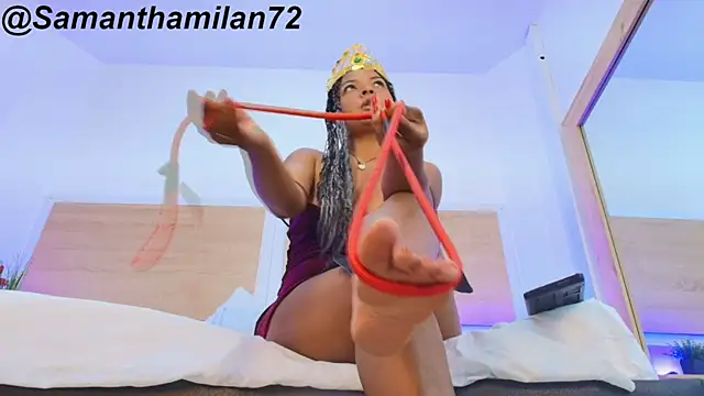 Snapshot of SamanthaMilann chatting on July 20, 2026, 12:40 pm SamanthaMilann online show from July 20, 2026, 12:40 pm