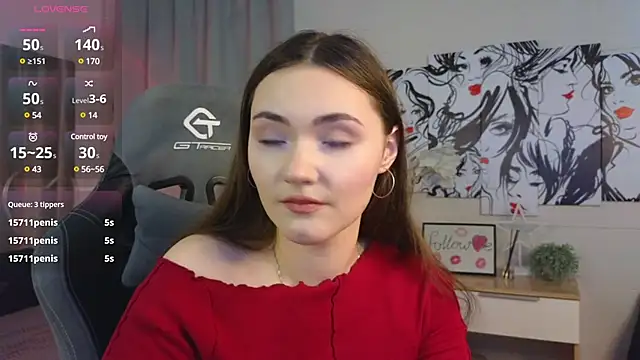 Kira Jin online show from March 11, 2025, 8:19 am