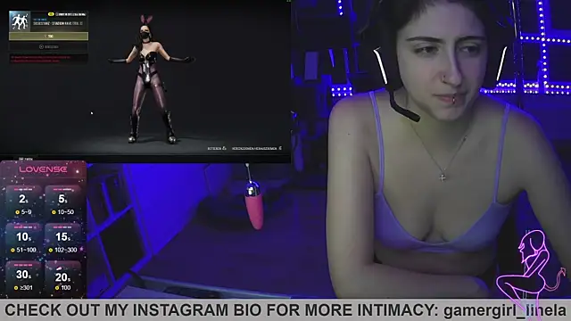 Gamergirl-Linela online show from October 15, 2025, 10:07 pm