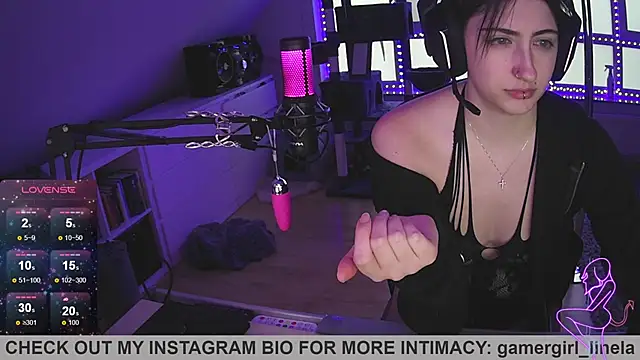 Gamergirl-Linela online show from October 9, 2025, 3:45 pm