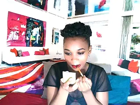 Snapshot of EbonyStarLite69 chatting on March 16, 2025, 12:56 am EbonyStarLite69 online show from March 16, 2025, 12:56 am