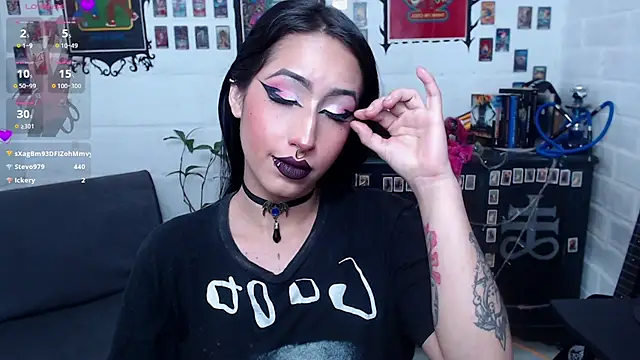 Nyx Blackmoon online show from March 21, 2025, 6:18 pm