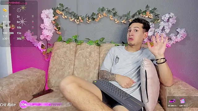 April Nick299 online show from February 28, 2025, 2:20 am