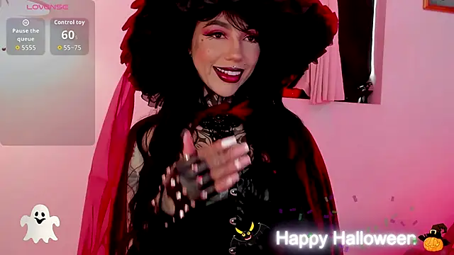 Dani Valen online show from October 31, 2025, 9:43 pm