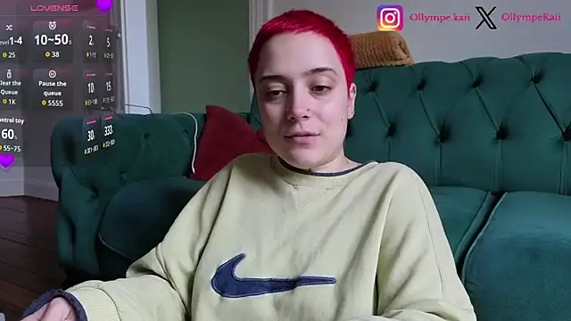 OllympeKaii online show from February 19, 2026, 1:08 pm