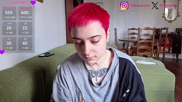 OllympeKaii online show from April 20, 2026, 8:17 am