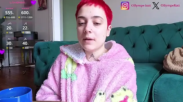 OllympeKaii online show from March 26, 2026, 9:18 am