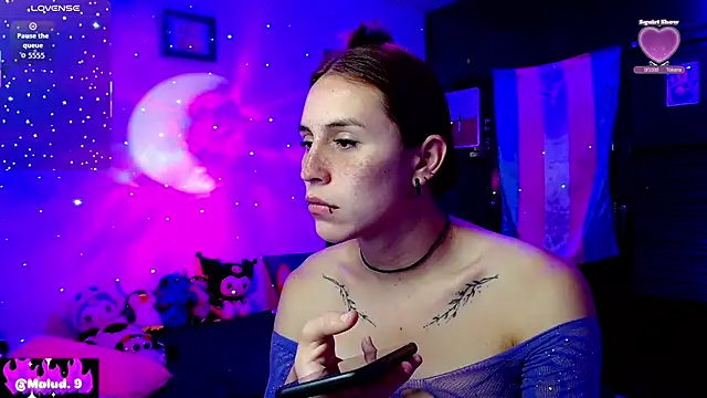 Snapshot of Malud09 chatting on February 23, 2026, 12:06 pm Malud09 online show from February 23, 2026, 12:06 pm