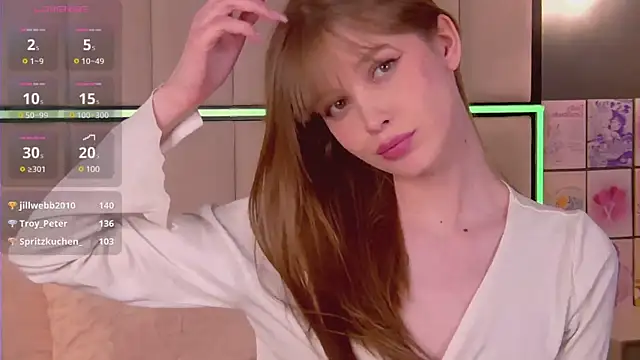 BellaSecrett online show from March 13, 2025, 10:10 pm