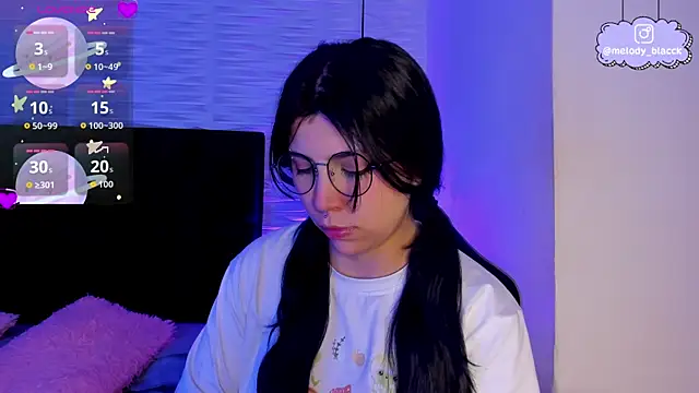 Melody Black  online show from January 9, 2026, 8:38 pm