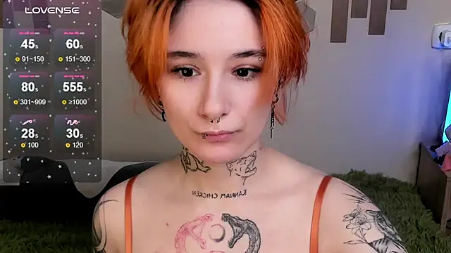 Angel Monica online show from October 23, 2025, 2:10 am