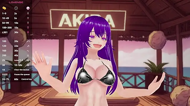 AkiraVixent online show from November 30, 2025, 3:02 pm