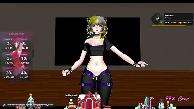 Bowsette Cami online show from November 23, 2025, 4:17 pm