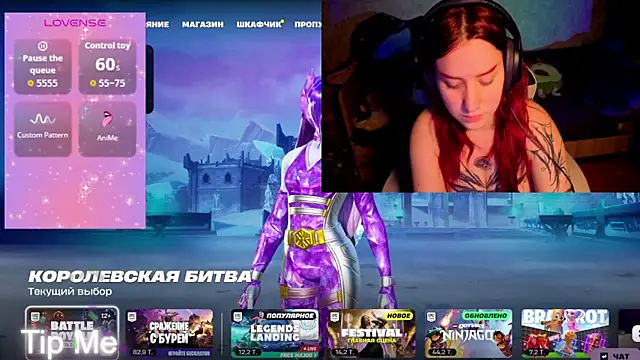 Mini Lady1 online show from April 18, 2026, 4:20 pm