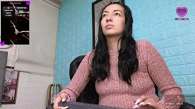 SALOME KORLAND online show from September 20, 2025, 1:38 pm