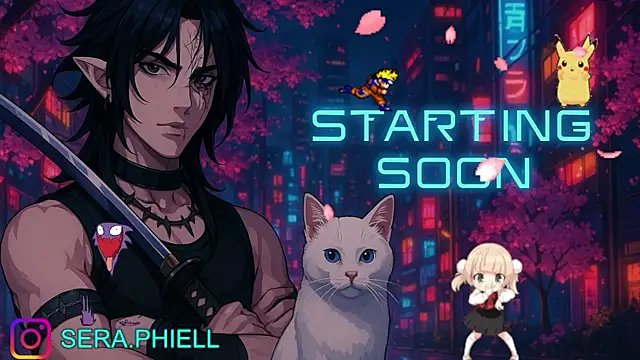 Seraphiell online show from October 7, 2025, 12:44 am