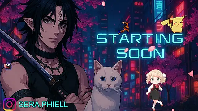 Seraphiell online show from September 14, 2025, 12:44 am