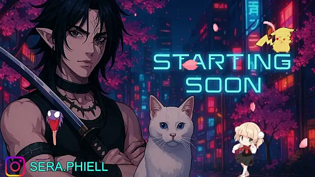 Seraphiell online show from September 25, 2025, 2:17 am