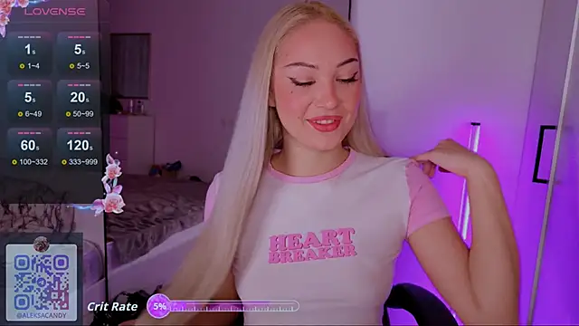 LeksaCandy online show from September 20, 2025, 3:33 am