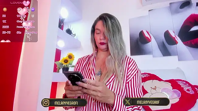 MelanyVegas online show from January 15, 2026, 11:24 am