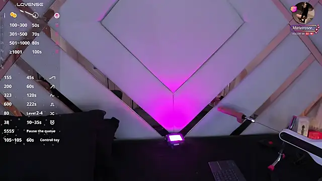 Mariee rosee online show from September 29, 2025, 11:21 pm