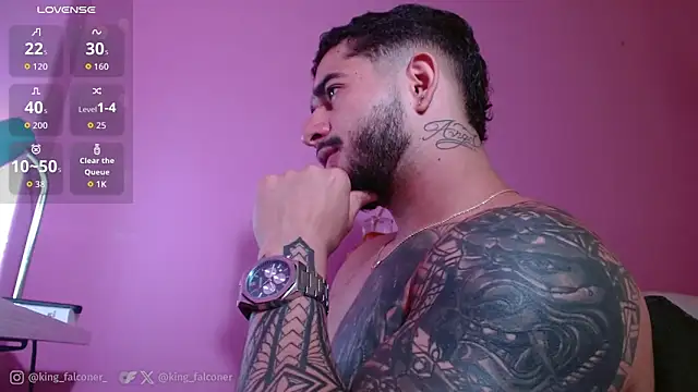 king falconer online show from April 12, 2026, 1:20 am