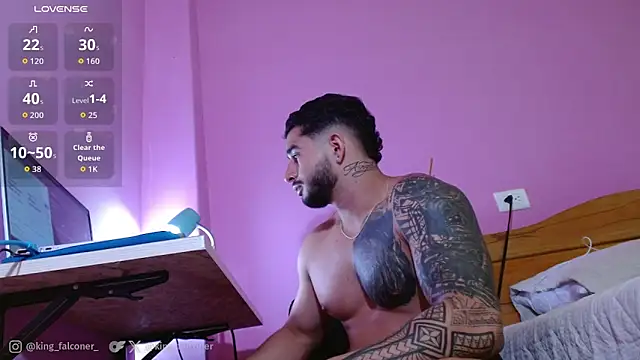 king falconer online show from April 11, 2026, 7:45 am