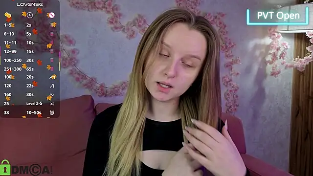 Rina Panic online show from December 1, 2025, 1:06 am