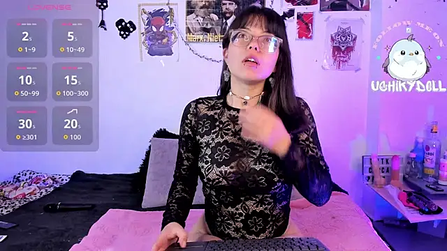 UchikyDoll online show from September 20, 2025, 10:20 am