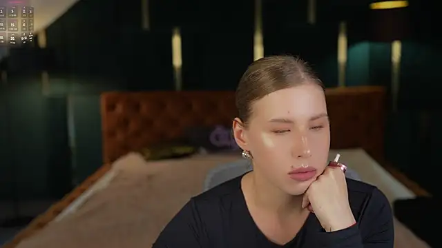 Snapshot of BadAfina chatting on October 2, 2025, 7:34 am BadAfina online show from October 2, 2025, 7:34 am