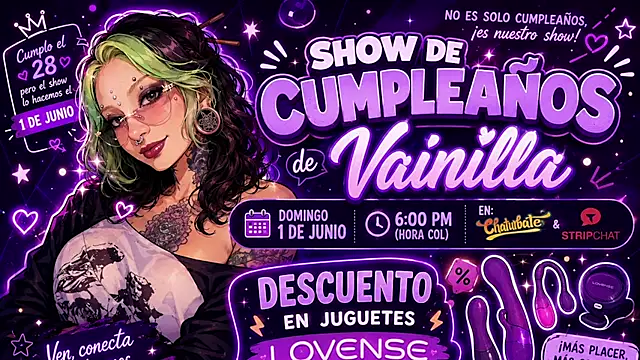 Snapshot of vainilla_doll chatting on June 19, 2026, 2:39 am vainilla doll online show from June 19, 2026, 2:39 am