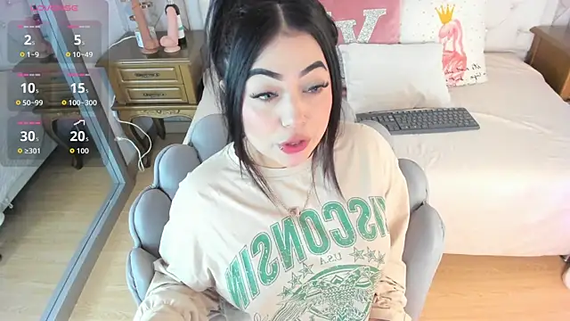 MeganStar   online show from October 8, 2025, 11:45 am