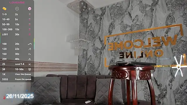 Kirby Carrington online show from November 26, 2025, 1:11 pm