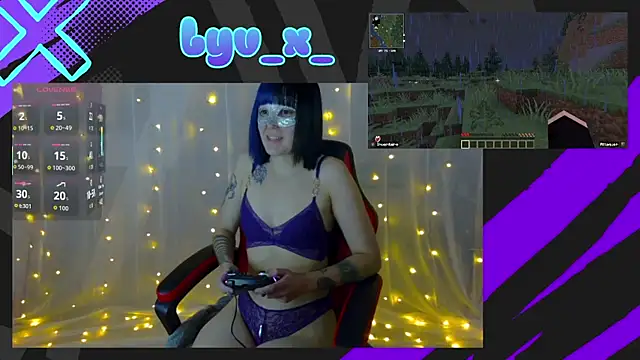 Snapshot of lyv_x_ chatting on November 22, 2025, 1:32 pm lyv x online show from November 22, 2025, 1:32 pm