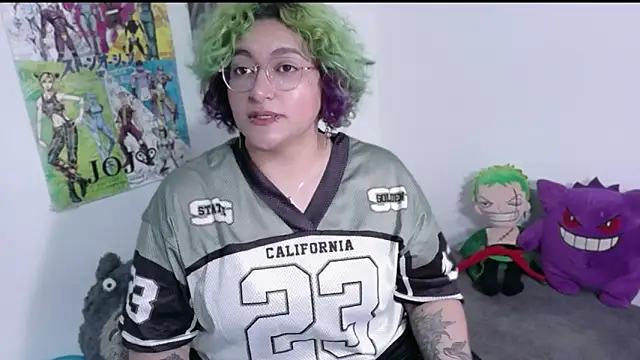 XxGreenGoodxX online show from April 18, 2026, 6:43 pm