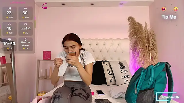 AmelieAndAce online show from November 14, 2025, 1:15 pm