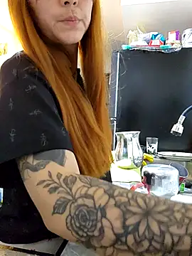 GingerRedxxx online show from March 9, 2026, 2:59 am