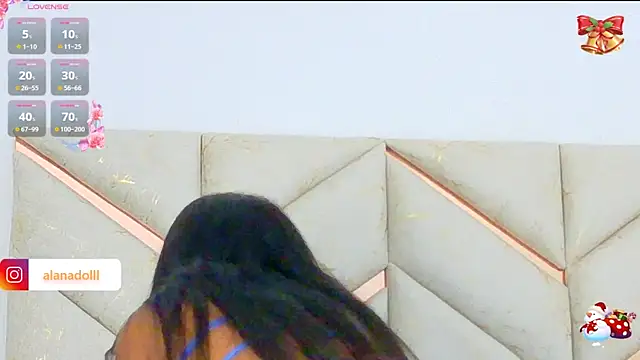 AlanaDoll online show from November 24, 2025, 3:23 pm