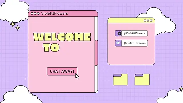 Snapshot of violetttflowers chatting on July 16, 2026, 10:23 am violetttflowers online show from July 16, 2026, 10:23 am