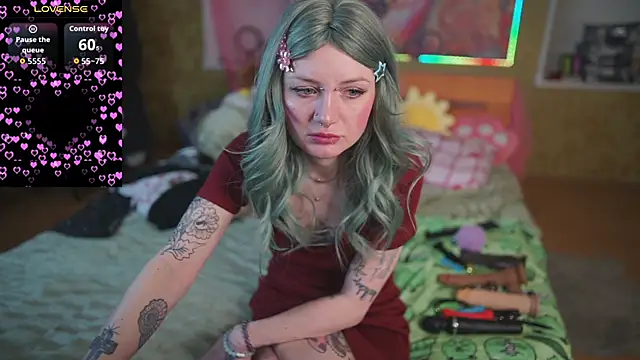 Dia Angel online show from February 23, 2026, 6:52 pm