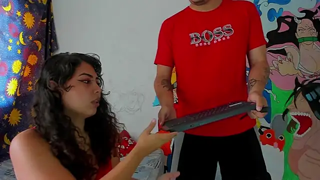 RoxyandAron2 online show from September 12, 2025, 3:34 pm