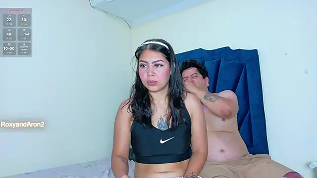 RoxyandAron2 online show from March 27, 2026, 11:55 am