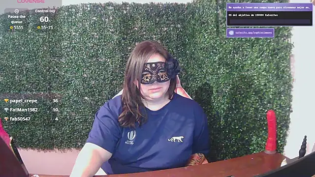 SophieSimmons  online show from September 14, 2025, 8:15 am