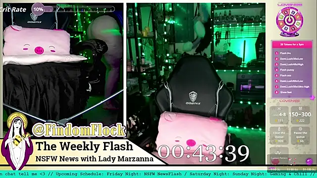 Snapshot of LadyMarzanna chatting on May 23, 2026, 6:45 am LadyMarzanna online show from May 23, 2026, 6:45 am