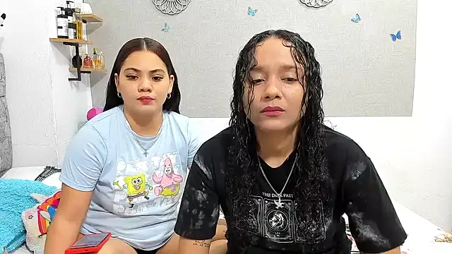Snapshot of nay_and_aleja1 chatting on October 14, 2025, 3:18 am nay and aleja1 online show from October 14, 2025, 3:18 am